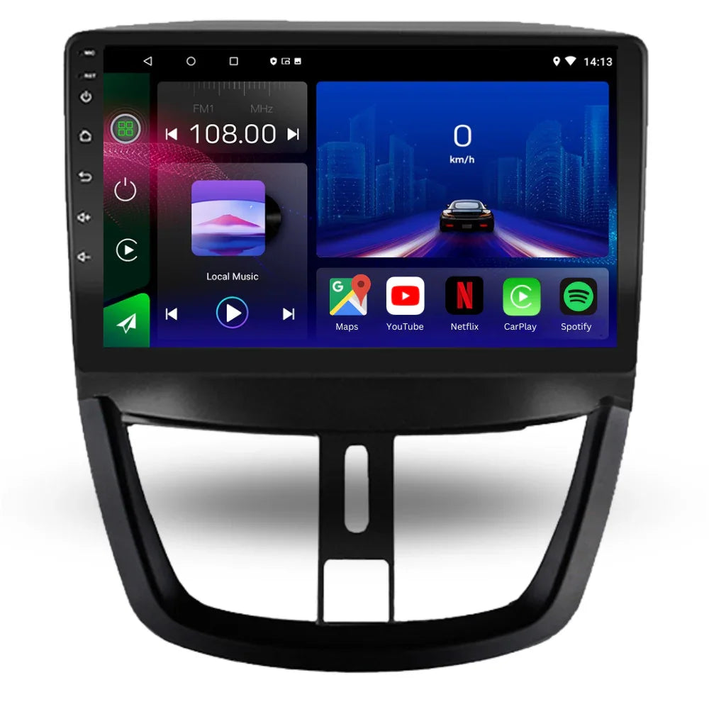 Android‑autoradio’s voor Peugeot