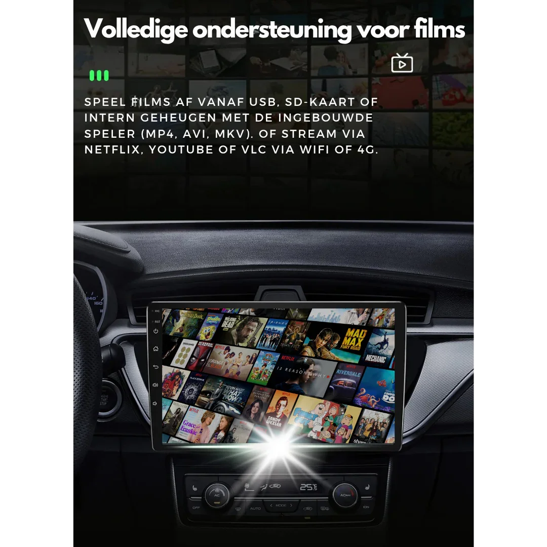 Audi A3 S3 RS3 | 8P 2003-2012 | Android 13 Autoradio | Apple CarPlay | Android Auto | Bose - DashPro - Belgium