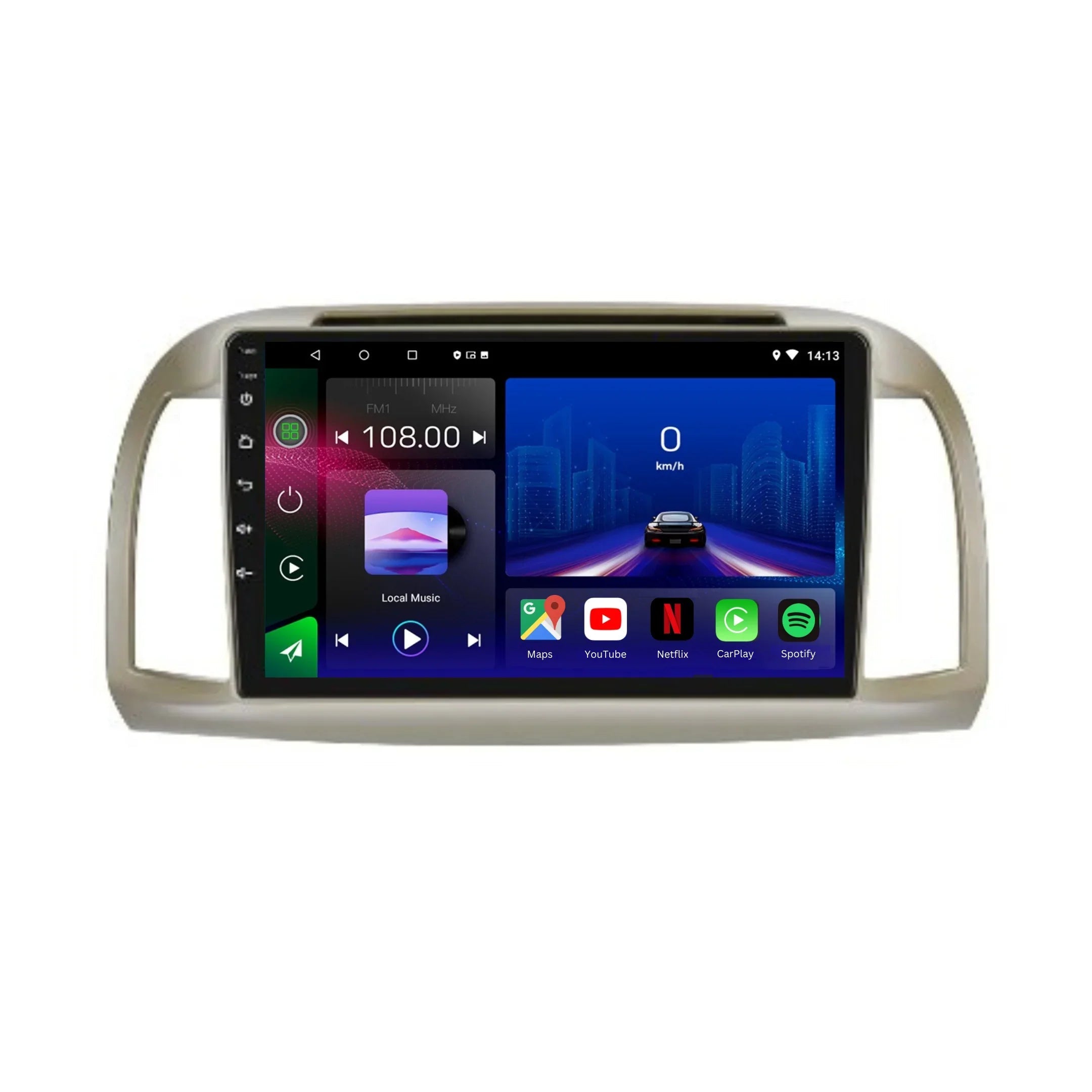 Nissan Micra | 2002-2010 | Android 13 Autoradio | Apple CarPlay | Android Auto - AutoNav.nl