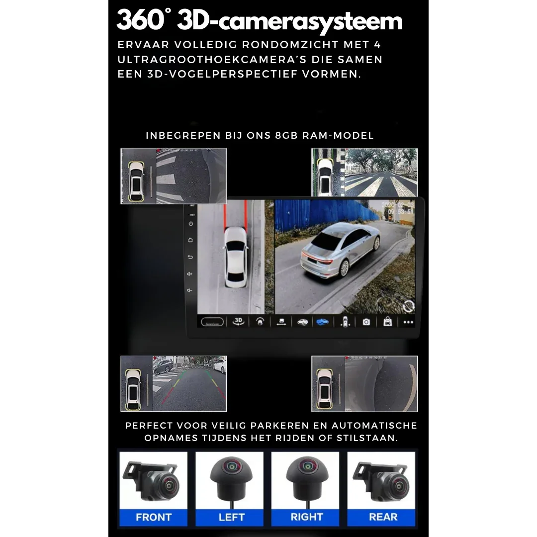 Peugeot 408 | 2014-2019 | Android 13 Autoradio | Apple CarPlay | Android Auto - DashPro - Belgium