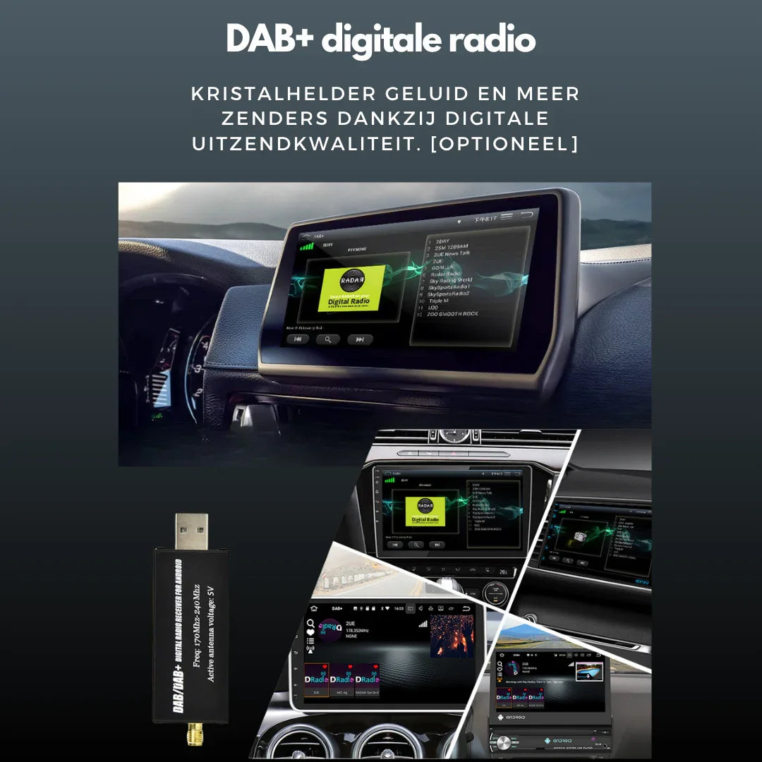 Peugeot 308 | 2016-2018 | Android 13 Autoradio | Apple CarPlay | Android Auto - DashPro - Belgium