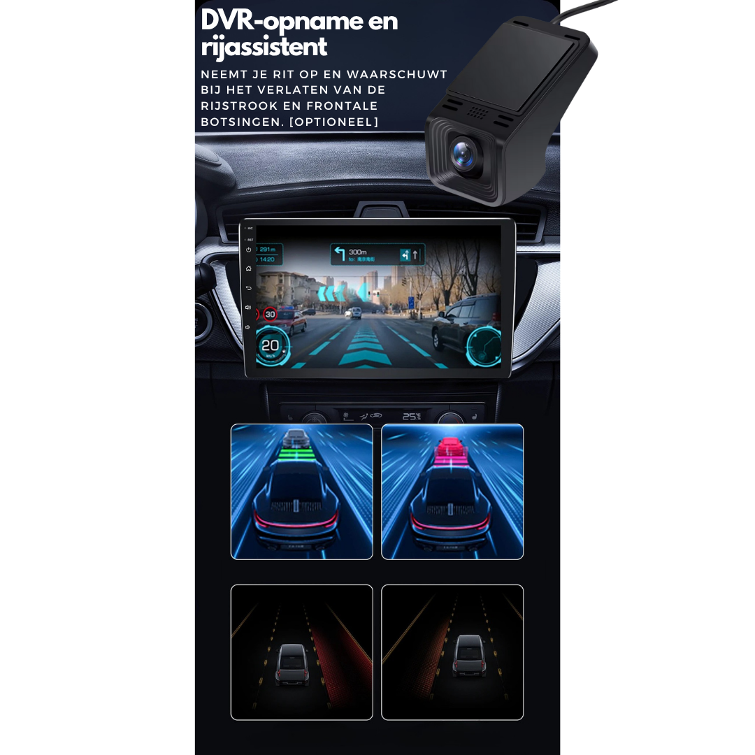 Citroen C1 | Peugeot 107 | Toyota Aygo 2005-2014| Android 13 Autoradio | Apple CarPlay | Android Auto - DashPro - Belgium