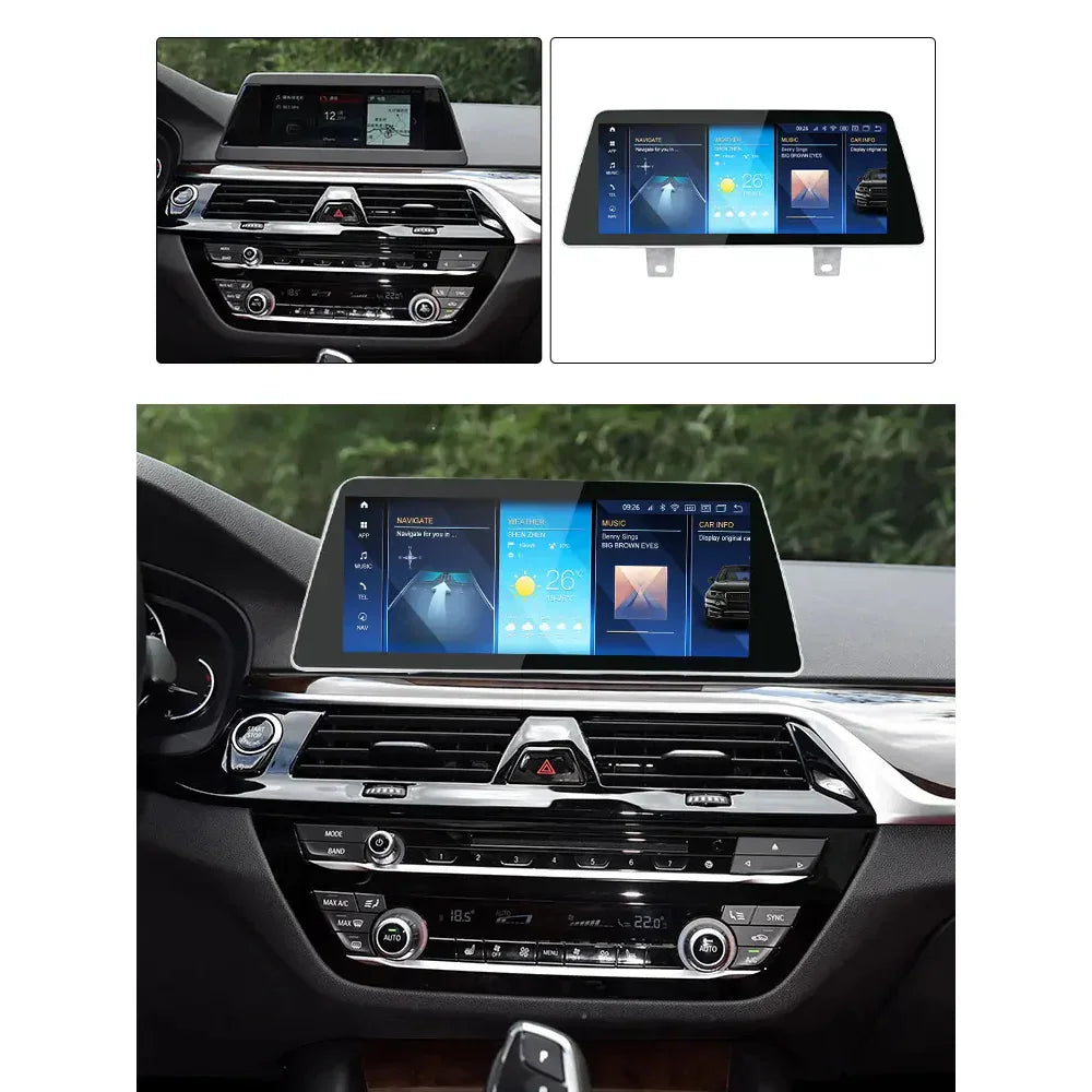 BMW 5 Series 2017-2024 G30 G31 Android 13 Autoradio CarPlay & Android Auto - TechVoyage