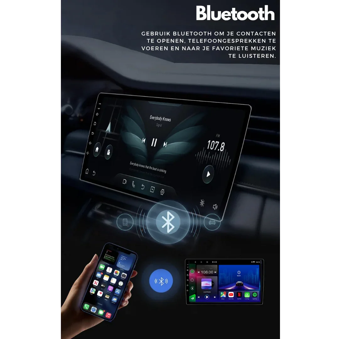 Audi A3 S3 RS3 | 8P 2003-2012 | Android 13 Autoradio | Apple CarPlay | Android Auto | Bose - DashPro - Belgium