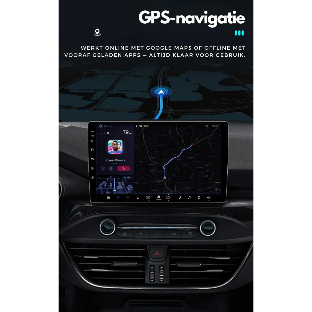 Universal | 10 inch Scherm | Android 13 Autoradio | Apple CarPlay | Android Auto - DashPro - Belgium