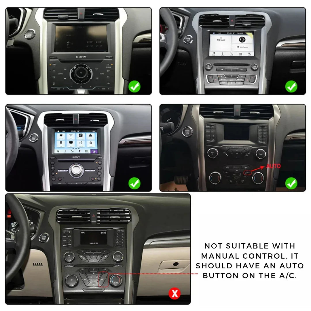 Ford Mondeo | MK5 | 2013-2022 | Android 13 Autoradio | Apple CarPlay | Android Auto - DashPro - Belgium