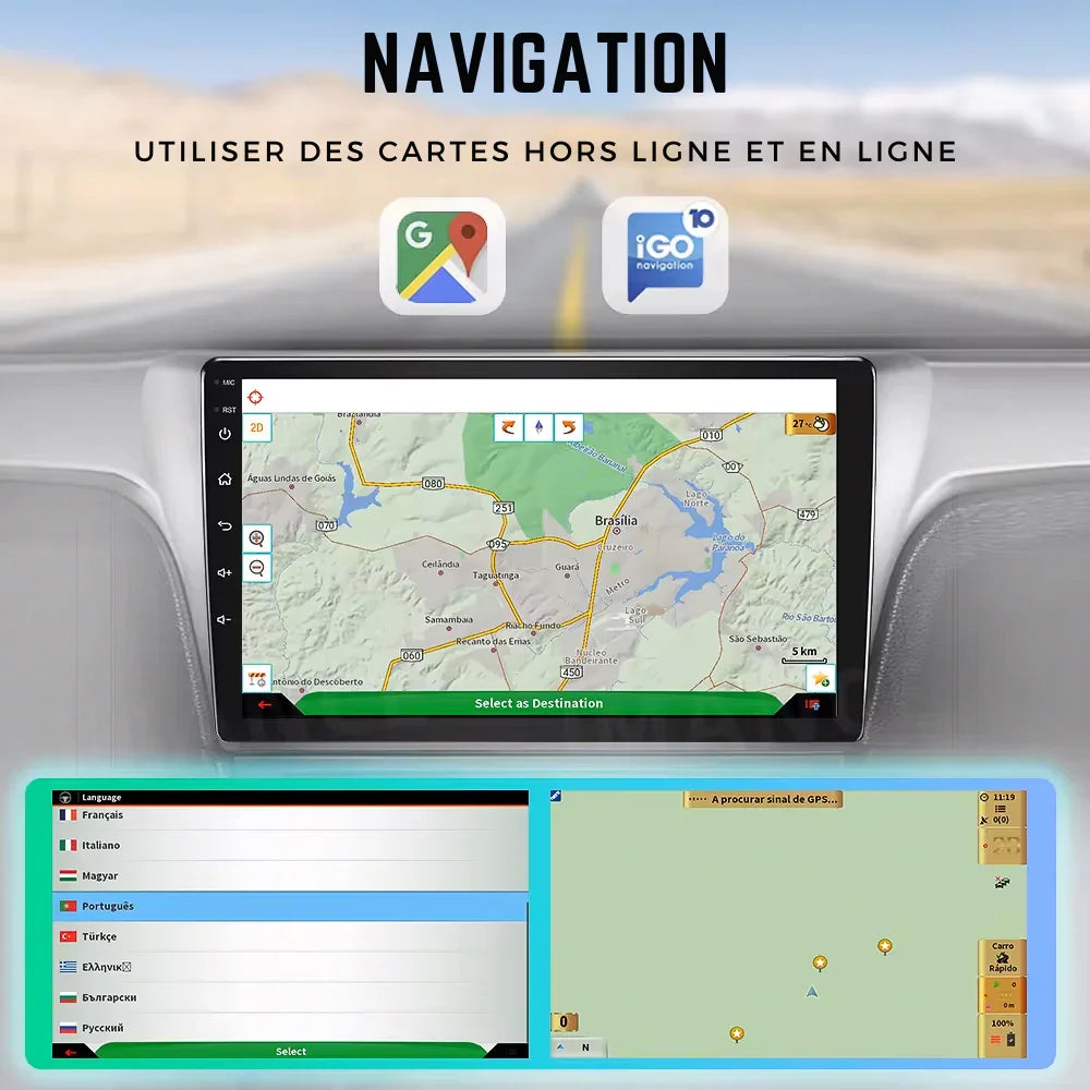 Dacia Universal | Android 13 Autoradio | Apple CarPlay | Android Auto - TechVoyage