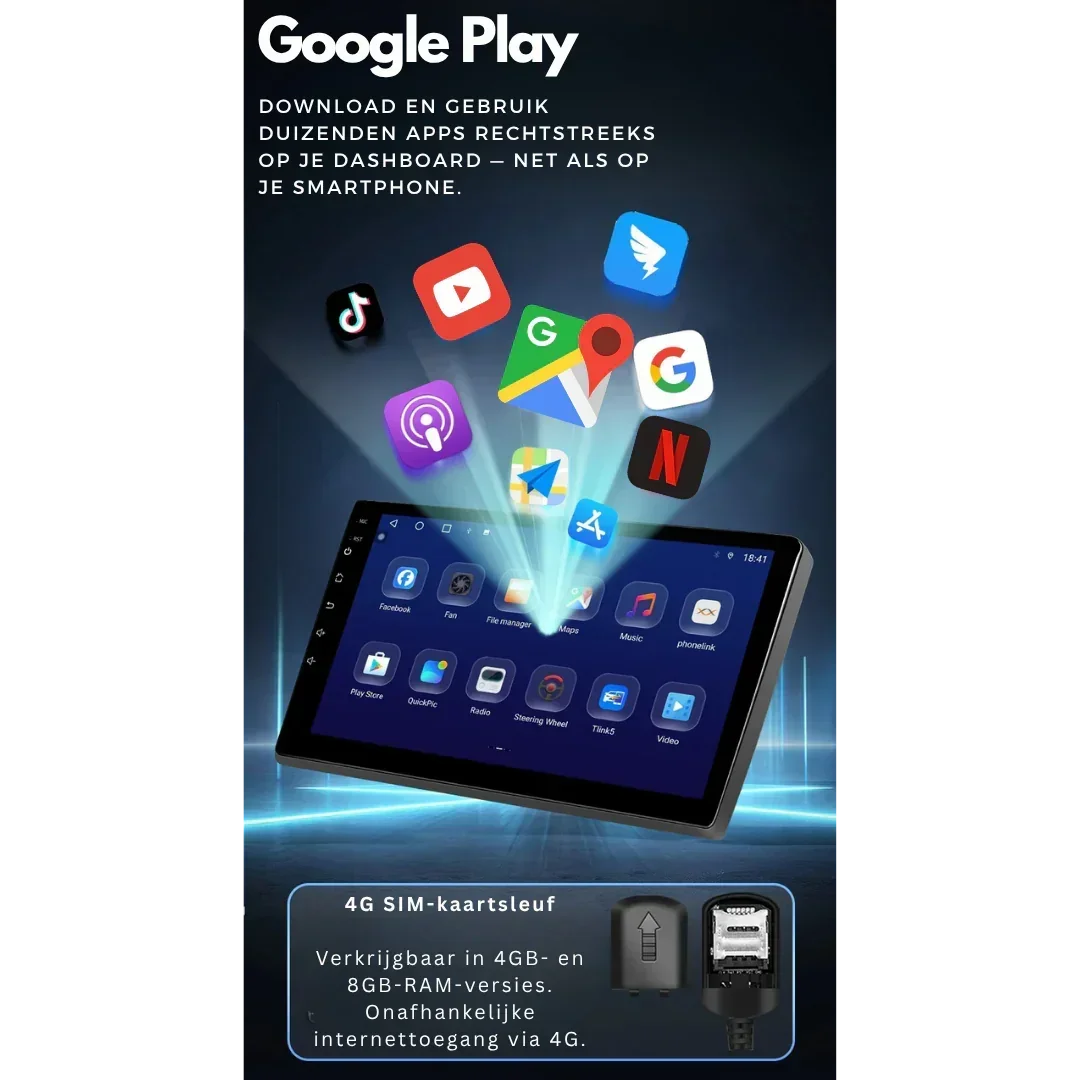 Kia Ceed Venga | 2006-2019 | Android 13 Autoradio | Apple CarPlay | Android Auto - DashPro - Belgium