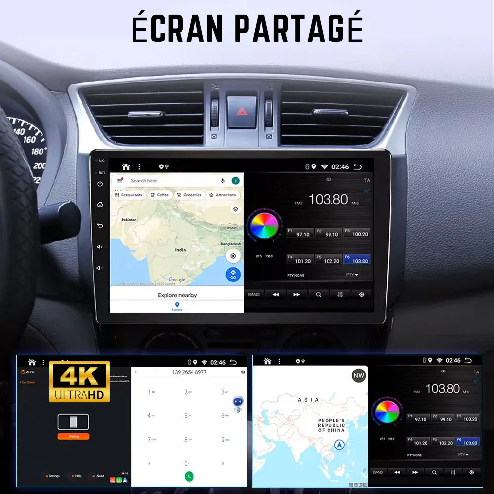 Dacia Universal | Android 13 Autoradio | Apple CarPlay | Android Auto - TechVoyage