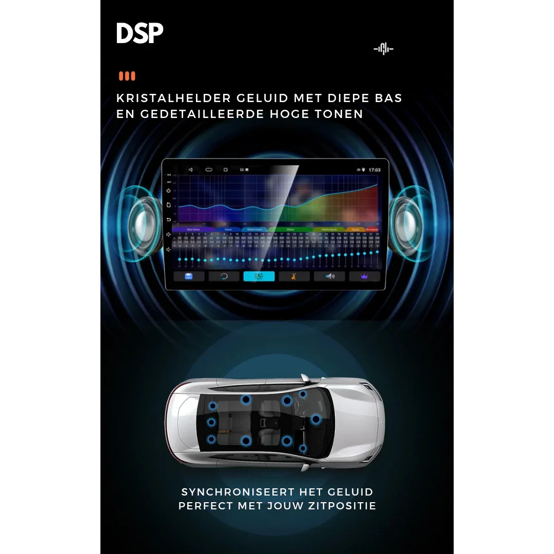 Peugeot 3008 | 4008 | 5008 | 2017-2022 | Android 13 Autoradio | Apple CarPlay | Android Auto - DashPro - Belgium