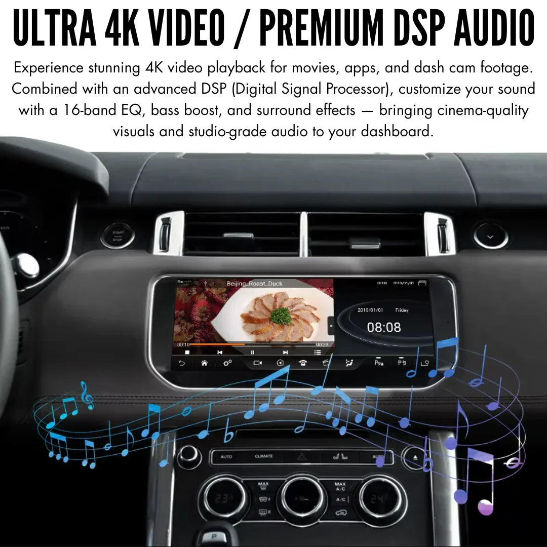 Range Rover | Sport Vogue | 2013-2017 | Android 14 Autoradio | Apple CarPlay | Android Auto | Land Rover - AutoNav.nl