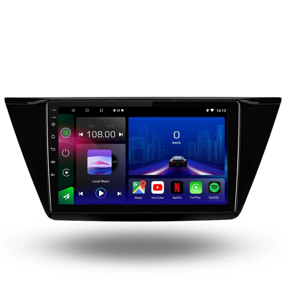 Volkswagen | Touran | 2016-2023 | Android 13 Autoradio | Apple CarPlay | Android Auto - TechVoyage