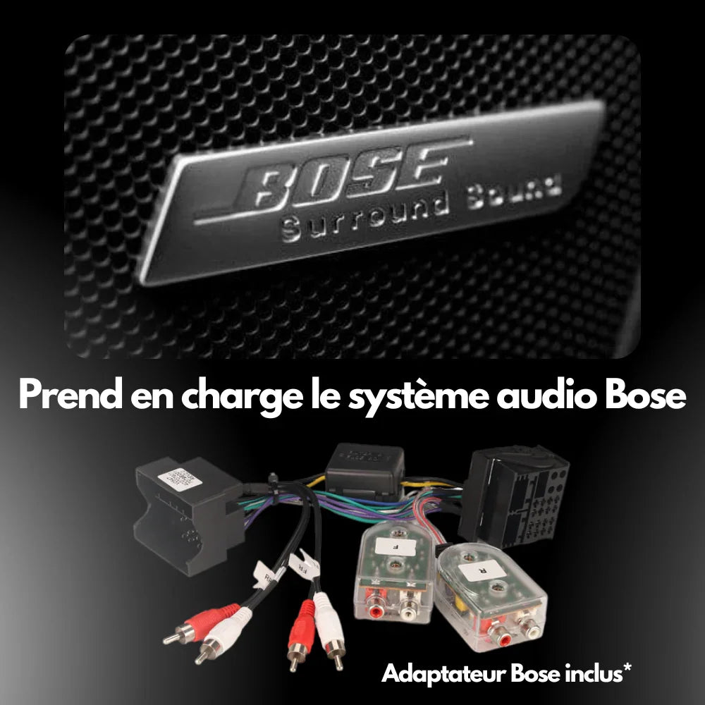 Audi A4 S4 RS4 | B6 B7 2003-2008 | Seat Exeo 2008-2013 | Android 13 Autoradio | Apple CarPlay | Android Auto | Bose - TechVoyage