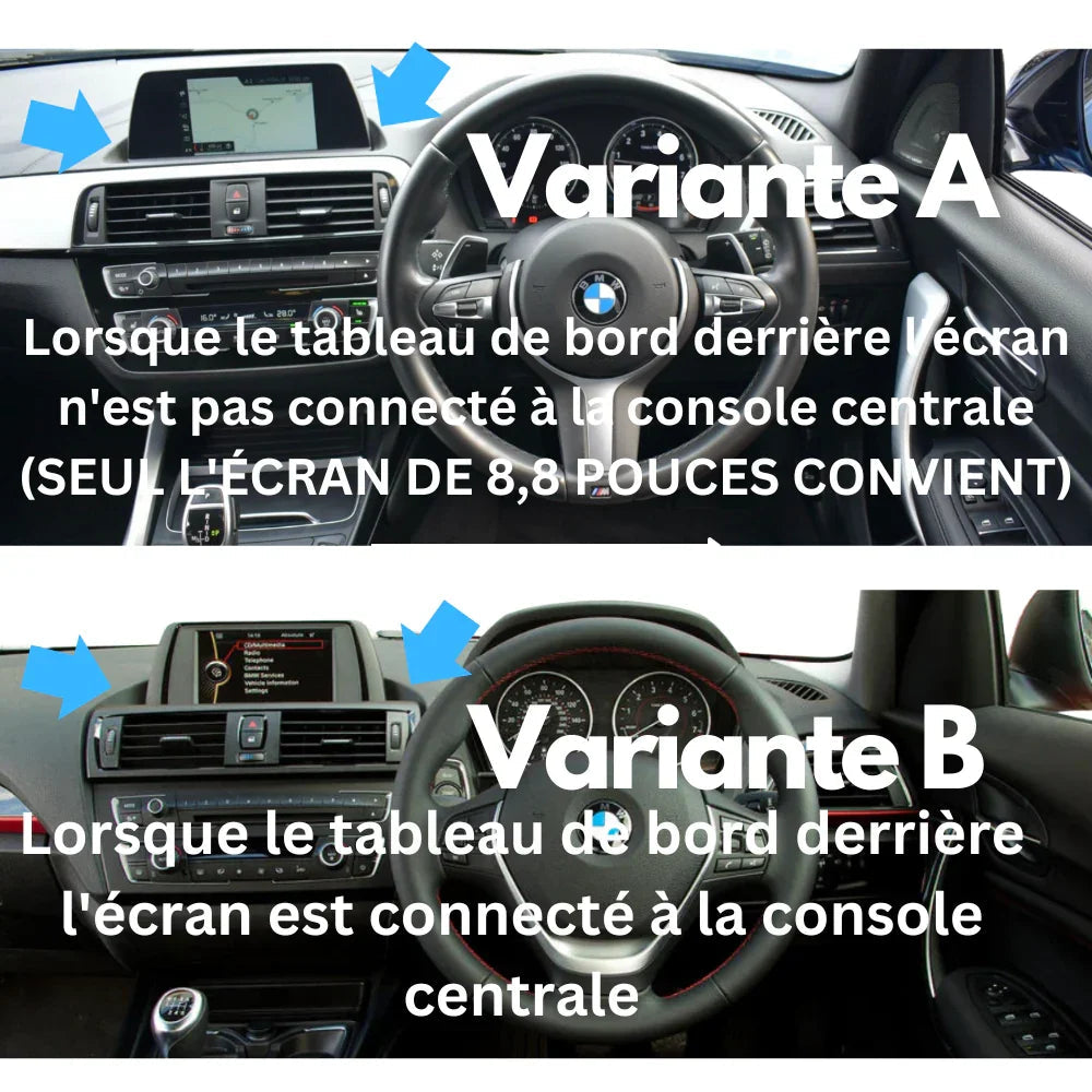 BMW 1 2 2011-2019 Series F20 F21 F23 Android 13  CarPlay & Android Auto Autoradio NBT EVO - TechVoyage