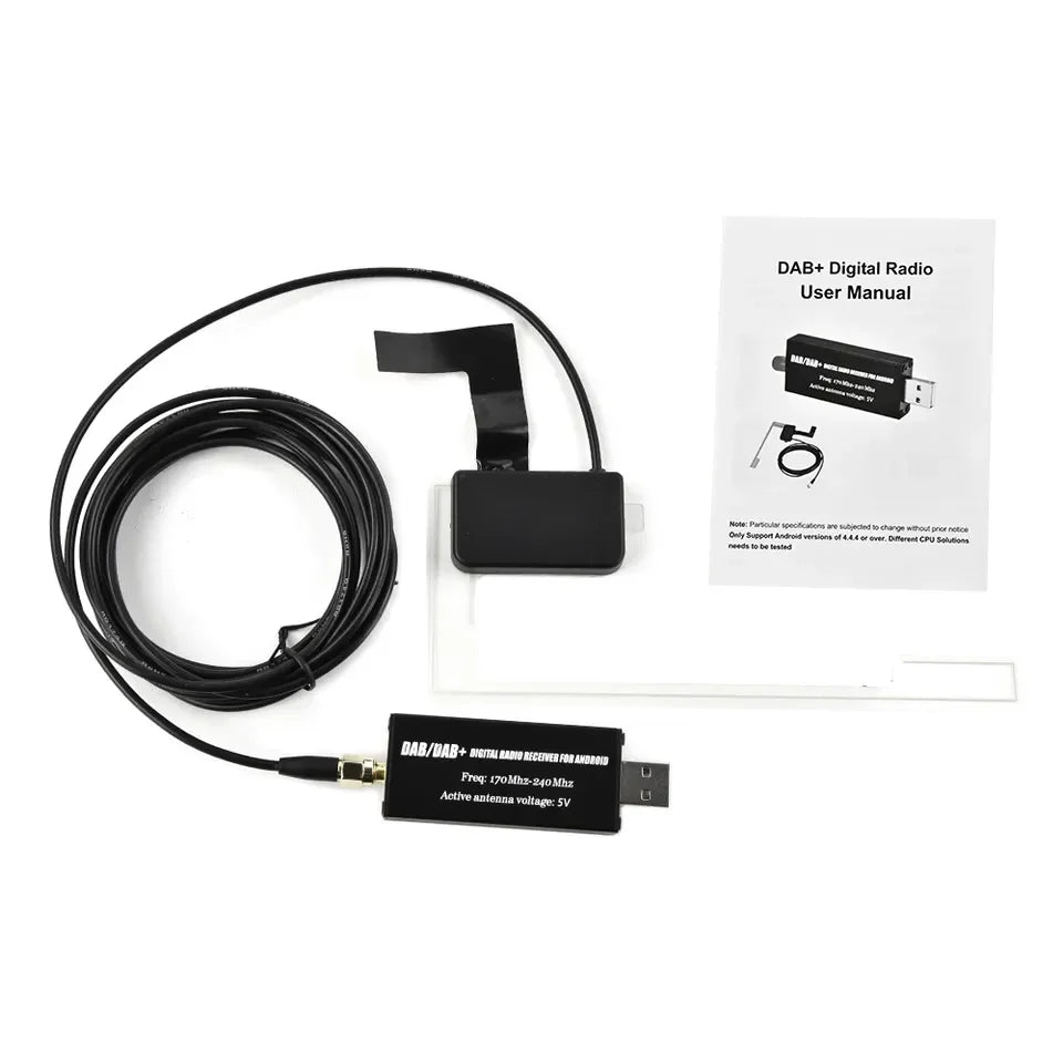 Adaptateur d'antenne DAB+ Dongle pour autoradio Android - TechVoyage