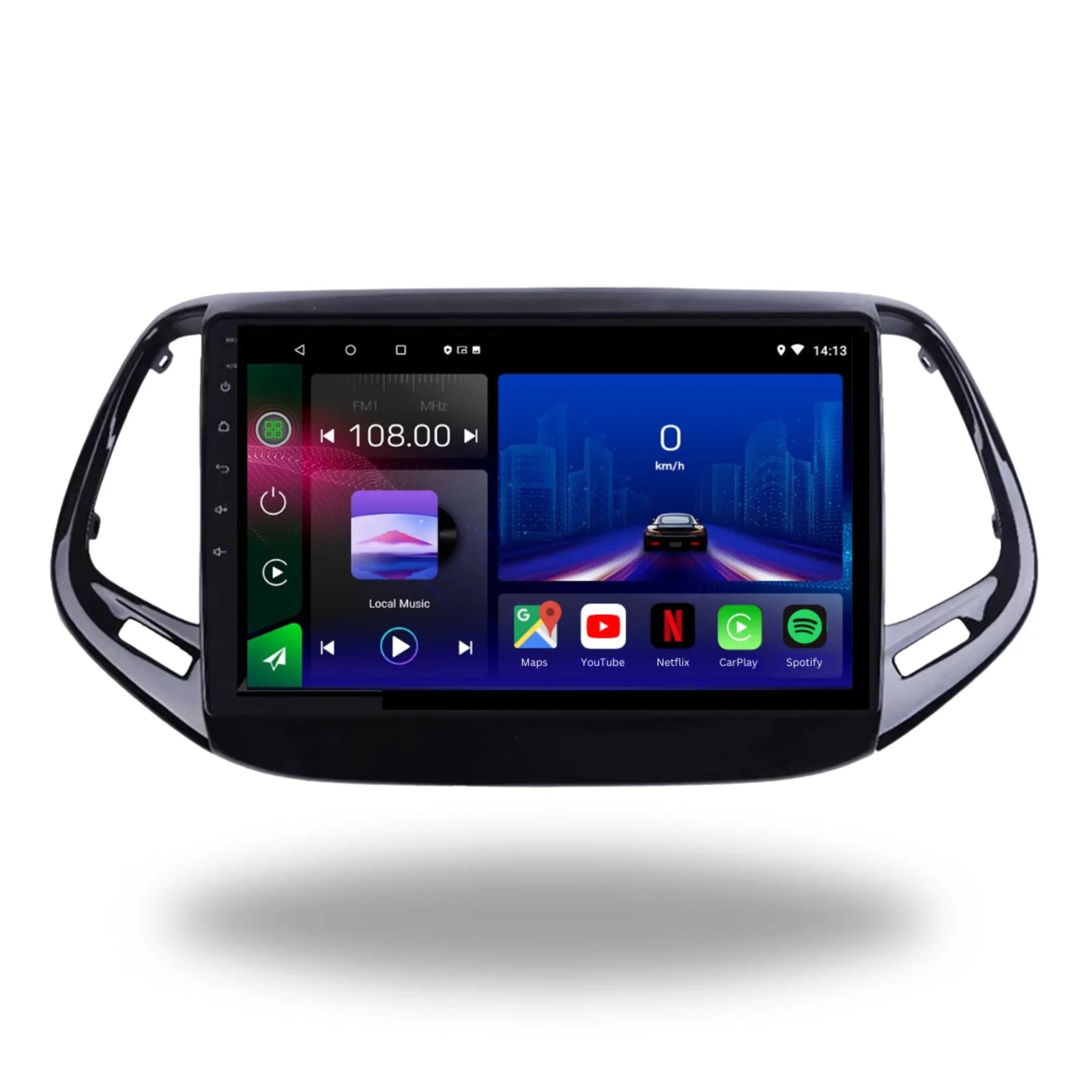 Jeep Compass | 2017-2020 | Android 13 Autoradio | Apple CarPlay | Android Auto - DashPro - Belgium