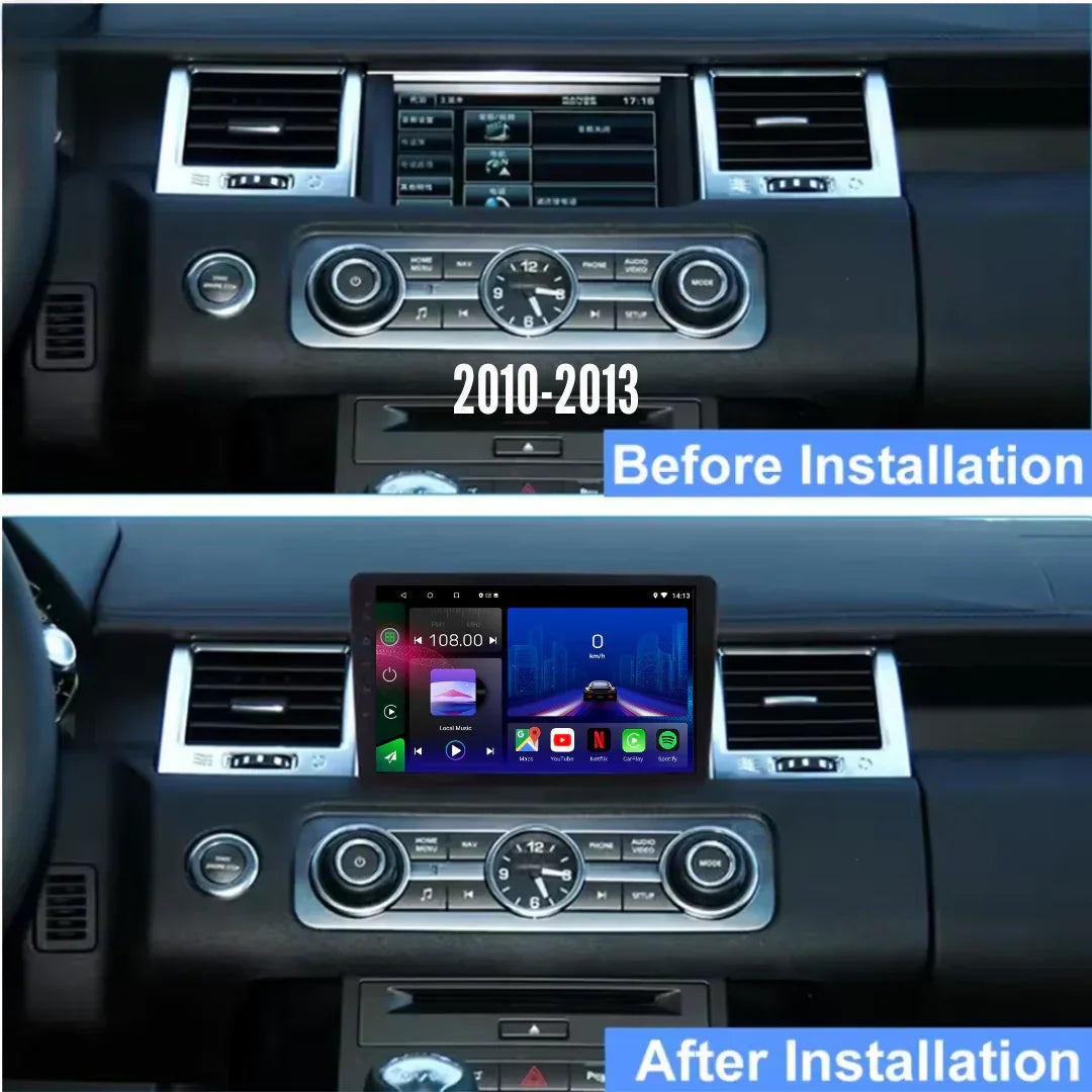 Range Rover Sport | 2005-2013 | Android 13 Autoradio | Apple CarPlay | Android Auto - AutoNav.nl