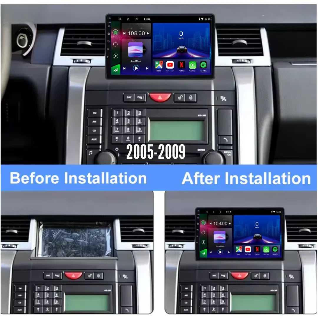 Range Rover Sport | 2005-2013 | Android 13 Autoradio | Apple CarPlay | Android Auto - AutoNav.nl