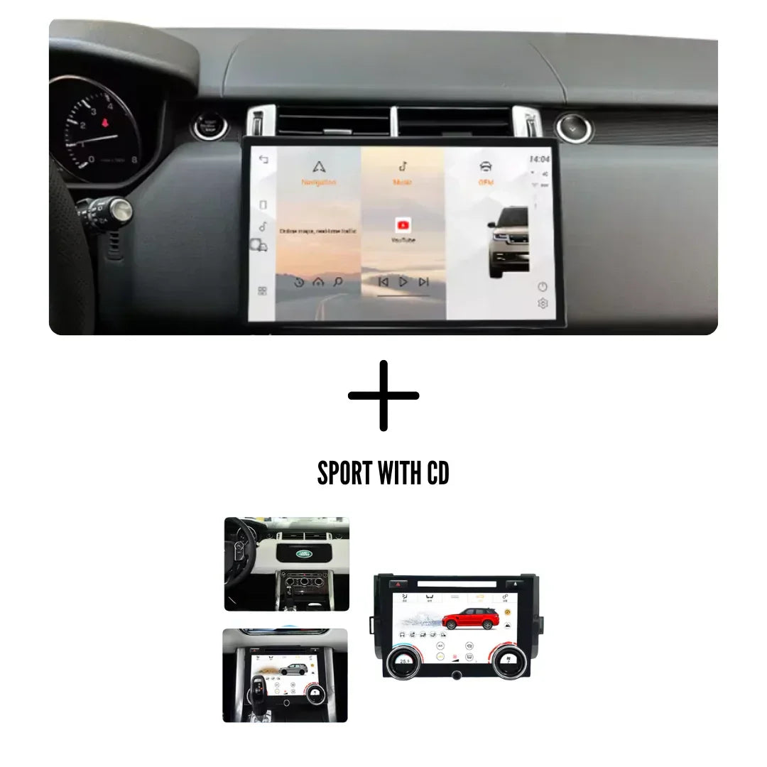 Range Rover | Sport Vogue 13,3 inch | 2013-2017 | Android 14 autoradio | Apple CarPlay | Android Auto | Land Rover - AutoNav.nl