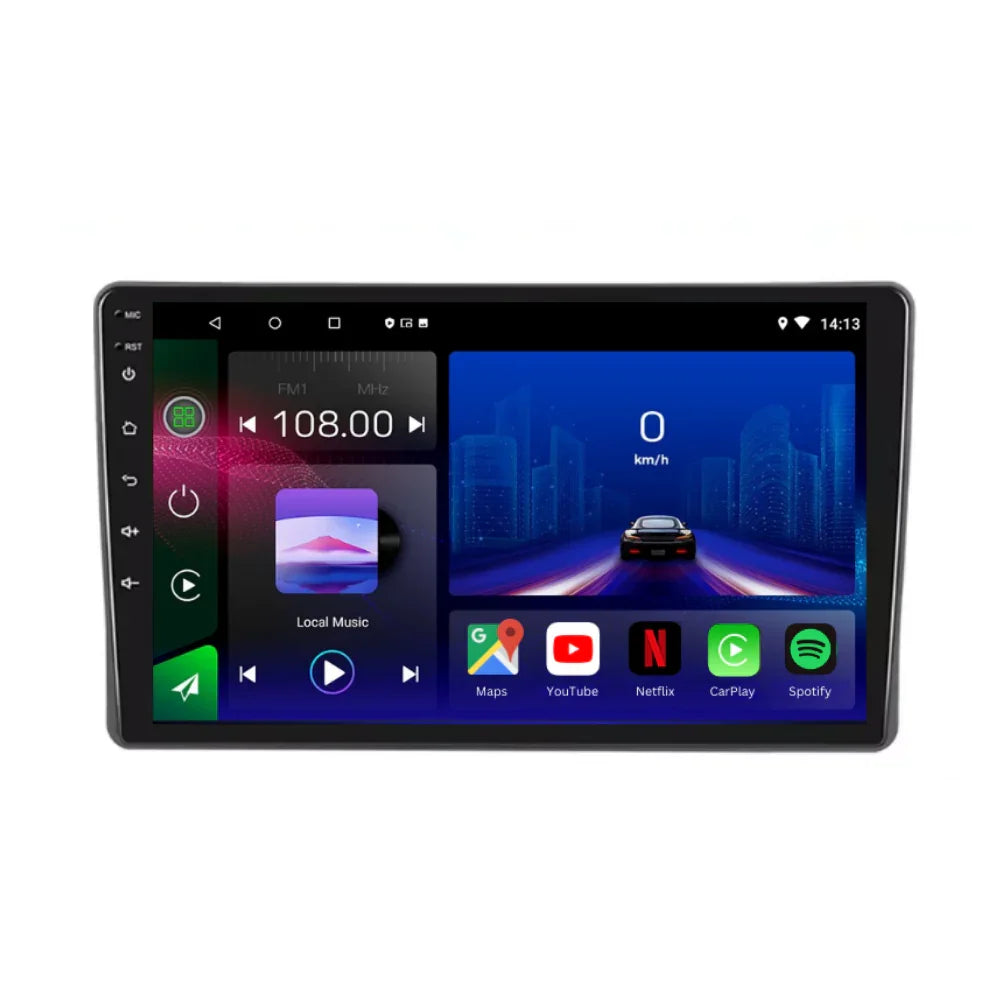 FIAT Panda | 2003-2012 | Android 13 Autoradio | Apple CarPlay | Android Auto - AutoNav.nl