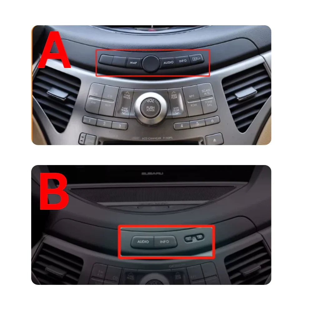 Subaru Tribeca | 2007 - 2014 | Android 13 Autoradio | Apple CarPlay | Android Auto - TechVoyage